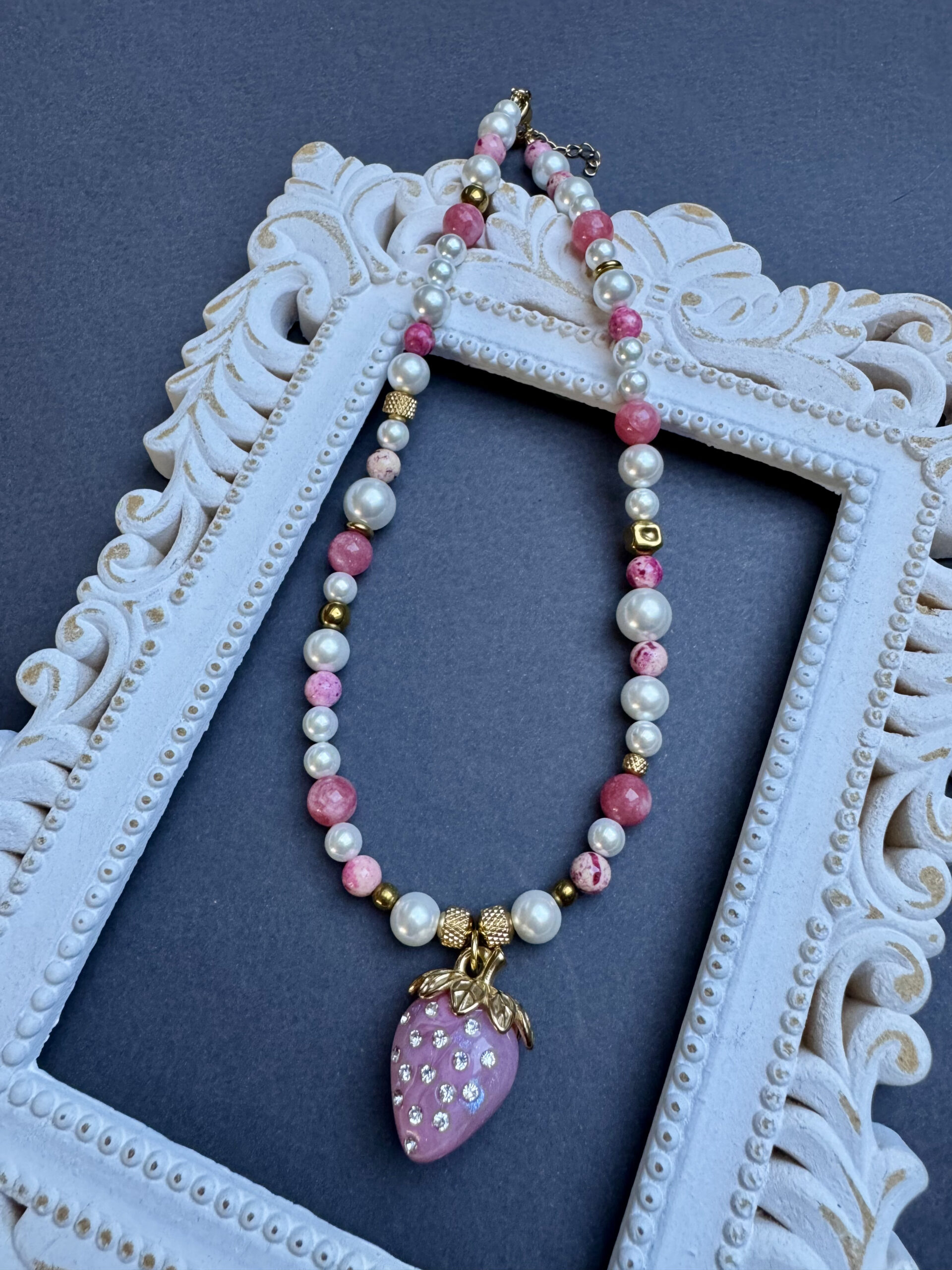 Колие "Розова ягода" - Image 2