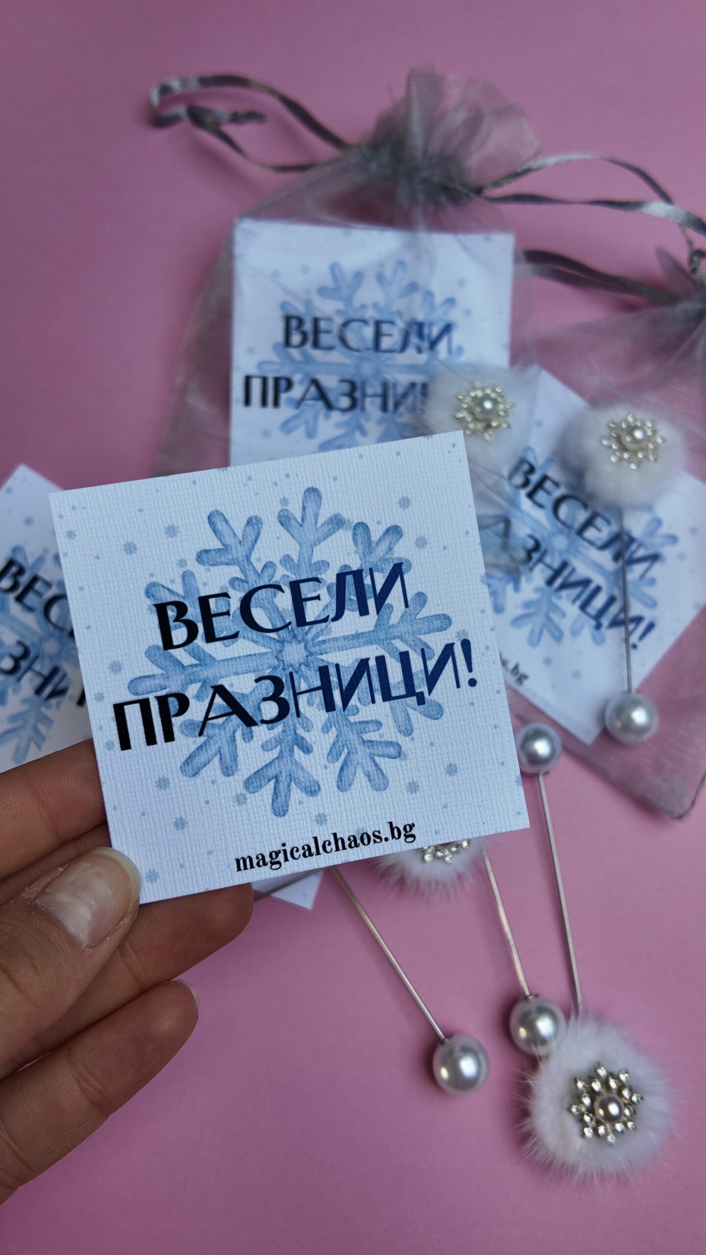 Брошка "Снежинка" - Image 3