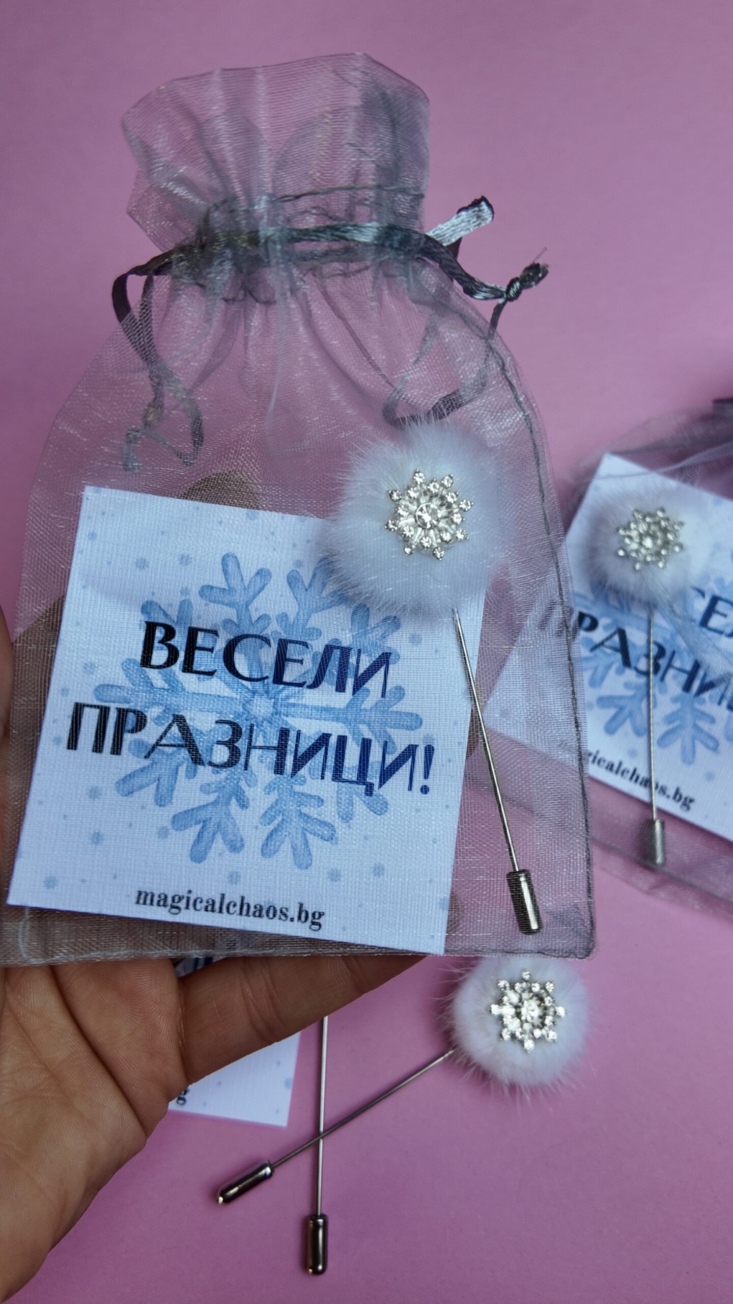 Брошка "Снежинка" - Image 4