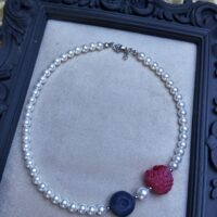 Wild Berry Necklace, handmade jewellery