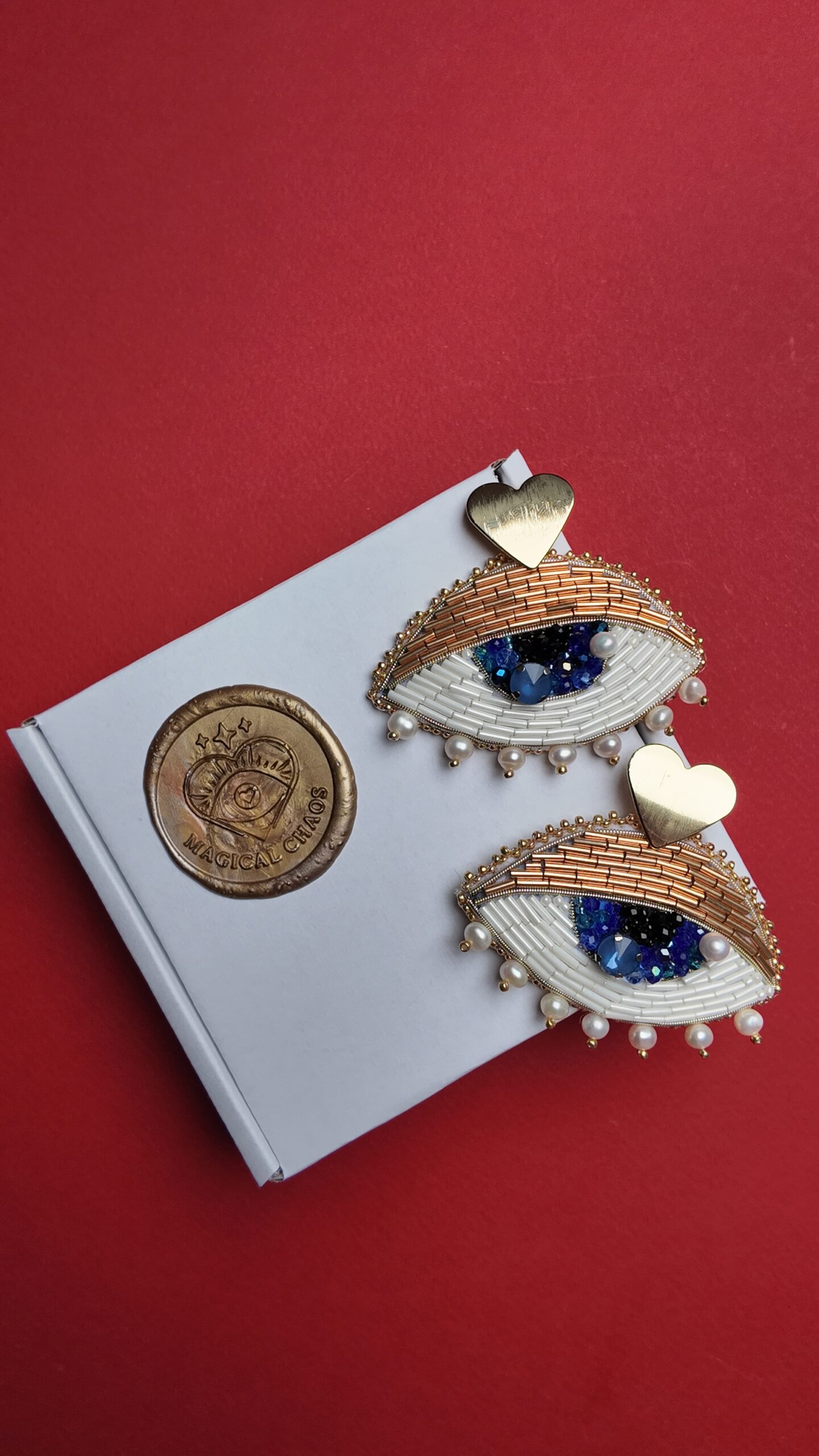 Pearl Eyes Earrings, photo 2